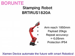 [Hot Item] Borunte 20kg Heavy Payload Robot: Collision Detection Safety for Collaborative Part Handling