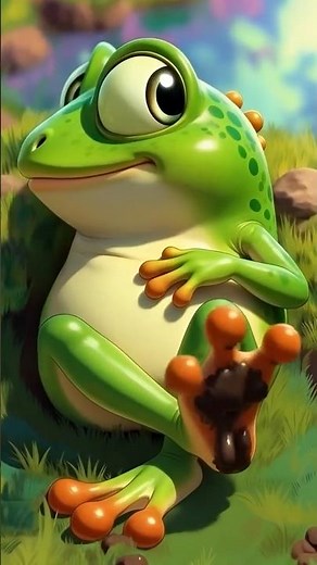 ¡El Sapo No Se Lava el Pie!🐸🎶 La Gallina Pintadita 🎶 Edis Friends #shorts