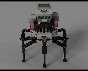 LEGO MOC-19081 Spider Tank 3.0 EV3 (Technic 2018)