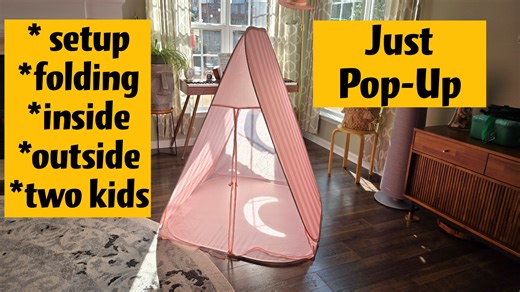 Watch Pop-Up Tent for Kids - What to expect? on Amazon Live