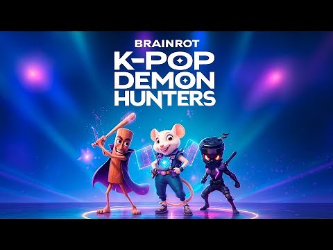 BRAINROT K-POP DEMON HUNTERS | Official Music Video