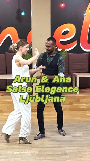 Arun & Ana in Ljubljana Theme: Salsa Elegange Style: Salsa ON1 Instructors: @arunpauer @ana_ursic Event: Dancelife Saturday party City: Ljubljana, Slovenia Date: 8 Nov 2025 Salsa Elegance is our signature workshop focused on refined movements, stylish combinations, and graceful partner work. Led by Ana Ursic and Arun Pauer, this session spotlights fluid technique, poised styling, and the art of dancing salsa with sophistication—perfect for elevating your skills and adding a touch of elegance to 