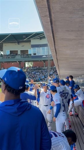 High fives all around 👋 | Marquee Sports Network