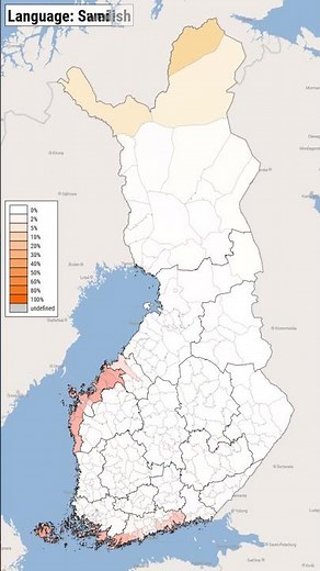 #Finland: Mainly Spoken #Languages by #Municipalities 2026