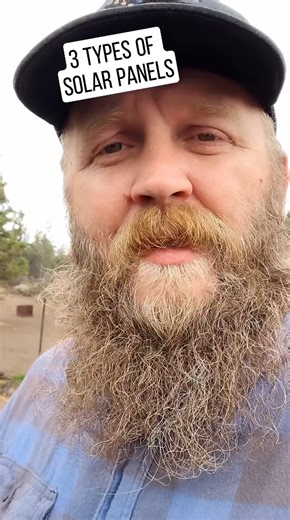 Understanding the three main solar panel types off-grid