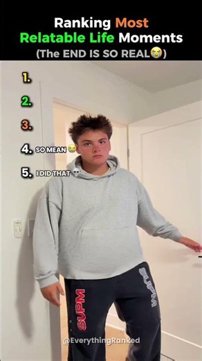 Ranking Most Relatable Life Moments 😭✌️ (Part 19)