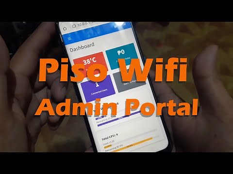 Piso WiFi Admin Portal (Wifi ng Bayan O.S)