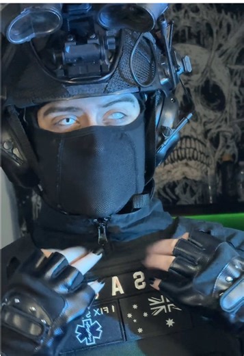 Exploring the Art of Masked Cosplay in Tactical Gear