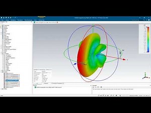 slotted waveguide design results in cst