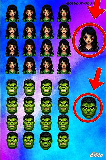 🕵️‍♂️Emoji Puzzle Game: Discover the Odd Symbol🔍#OddSymbol