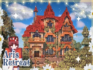 【Minecraft建筑教程】艺术家的天堂🎨舒适小屋