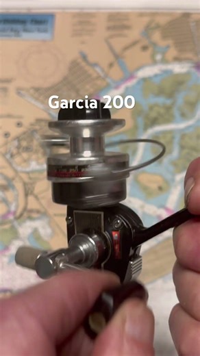 Garcia 200 spin fishing reel of the day #fishing