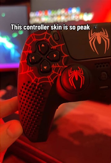 PS5 Controller Skin #ps5 #ps5controllerskin #controllerskin #spiderman