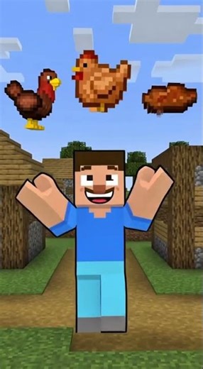 Minecraft Steve Eats Everything! | Funny Kids Animation