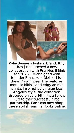 Kylie Jenner's 'Dream' Swimsuits Are Finally Here!