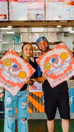 Allow us to reintroduce ourselves😏 | Peace Love and Pizza