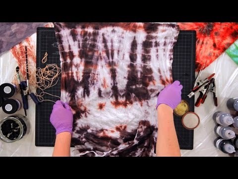 How to Tie Dye a Dress | Tie Dyeing