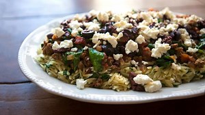 "Greek" Lamb with Orzo