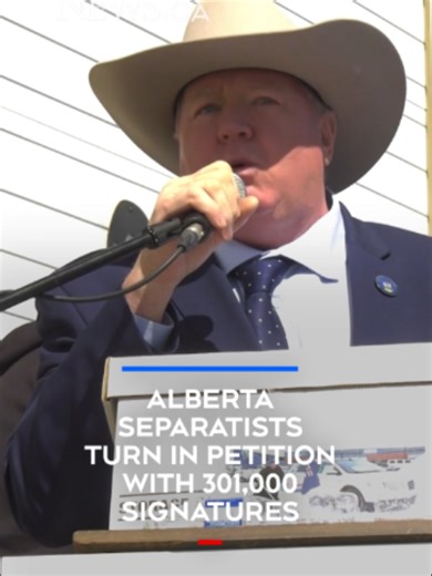 Alberta separatists say they've gathered more than 300,000 signatures supporting a referendum on separation. #yeg #edmonton #alberta #yyc #abpoli