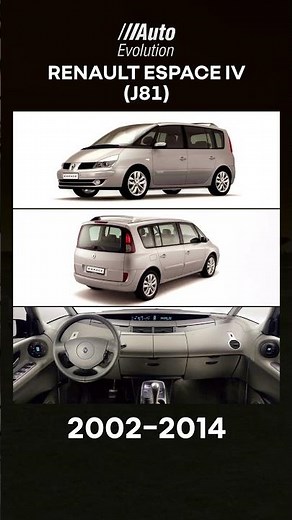 Evolution of the Renault Espace! (1984 ~ 2023) #shrots #automobile #renault #autoevolution