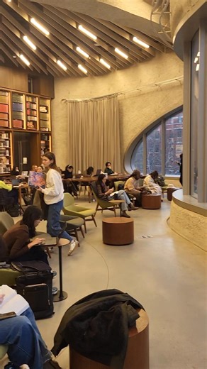 Beautiful library and research center at AMNH. | Baba Sam Shelley