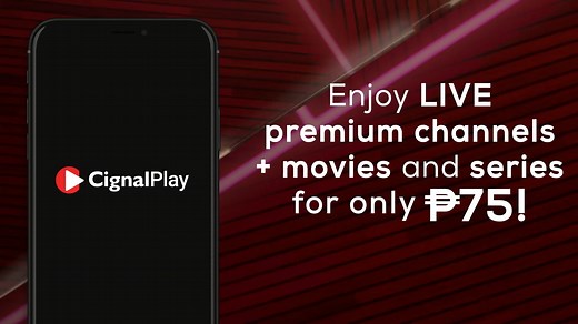 Enjoy on-the-go pay TV experience plus movies and series, and make every moment awesome with Cignal Play! Here are some easy steps to go premium for as low as ₱75! ⤵ #TaraSaCPlay, your one-stop destination for LIVE and ON-DEMAND sports and entertainment content! #PlayingForAll 📲 Download the app and register for FREE on your mobile device Upgrade to premium via GCash or Maya (valid for 30 days) *Open to all PH subscribers | Cignal Play