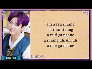 BTS(방탄소년단) "아리랑" (Arirang) EASY LYRICS