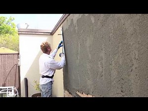 How to Spread Stucco