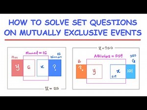 Mutually Exclusive Sets with Venn Diagram