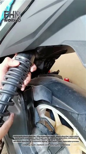 Amazing Motorcycle Shock Absorber Restoration & Testing You Need to See!