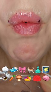 1.3M views · 24K reactions | ASMR satisfying eating emoji food...