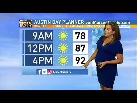 Weather Hit - Allison Miller - 7 Months Pregnant