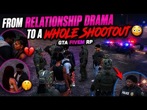 GTA FiveM RP I From Relationship Drama to a Whole Shootout 😳