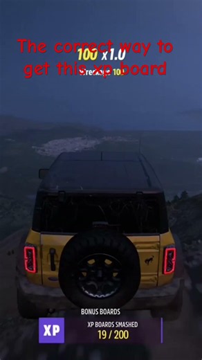 The correct way to get this xp board #forzahorizon5 #forza #forzahorizon