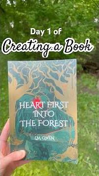 Day 1 of creating a book 🌿 🍄 ✨ and designing the front cover! #writing #illustration