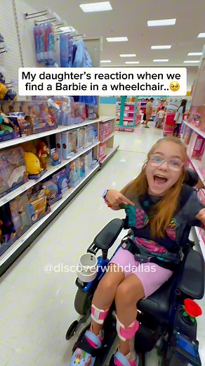 117K views · 7.4K reactions | Representation matters so much..凉This was the first time we ever saw wheelchair Barbie with a service dog! Thank you Barbie for this inclusion! #barbie #disability #doll #mattel #wheelchair #wheelchairgirl #wheelchairlife #wheelchairuser #servicedog #explorepage | Discover With Dallas | Facebook