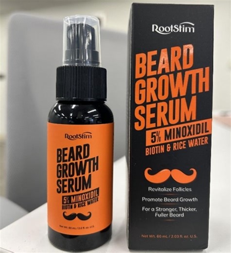 This popular beard growth serum is being recalled because it could seriously harm children