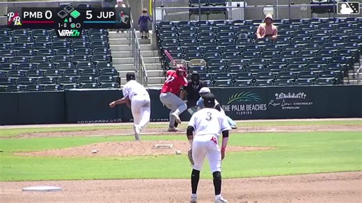 Jack Gurevitch homers (6) on a fly ball to left field. Ryan Mitchell scores.