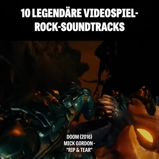 64K views · 783 reactions | Heute ist der offizielle Tag der Videospiele! ️ Egal ob es ein tiefgreifendes Spiel mit viel Story, ein langwieriges Strategiespiel oder das nächste DOOM ist - mit dem richtigen Soundtrack wird ein Spiel nochmal viel besser! ️落 Und deshalb haben wir heute mal 10 legendäre Videospiel-Rock-Soundtracks für Euch rausgesucht. Welches Spiel hat Euren Musikgeschmack maßgebllich mitgeprägt?  | RADIO BOB! | Facebook