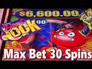 ★THE DEVIL WORKED TO WIN AND THEN★DEVIL'S LOCK Slot (BLUBERI)☆MAX BET 30 SPINS☆MAX 30 season 3 #9 栗
