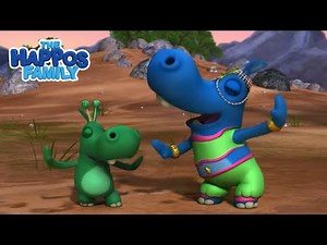 Dancing Buddies | The Happos Family | Funny Cartoon for Kids | Boomerang