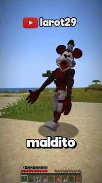 I Survived a Cursed Mickey Mouse in Minecraft 💀 #minecraft #mods #horror