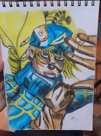 Diego Brando Anime Drawing Tutorial