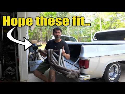 Will CHEAP Long Tube Headers fit my Square Body Truck?!
