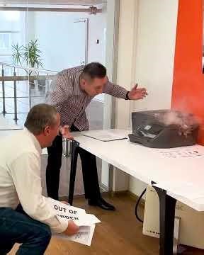 Office Prank Backfires 😏 Copier Teaches Rude Colleague a Lesson