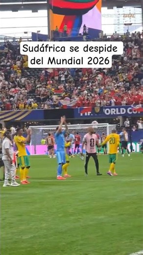 Los Bofana Bofana se despiden del Mundial 2026. #Fútbol #sudafrica