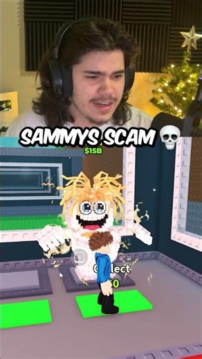 RAGEBAITING Sammy for FREE STUFF 🥀🥀💀#roblox #stealabrainrot