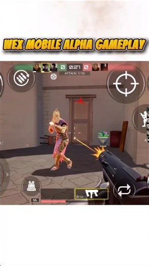 WEX Mobile Alpha Gameplay 😱 New Tactical Shooter #shorts #viral