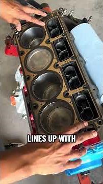 HOW TO BUILD A CHEVY 5.3 PT 28 #car #carshorts #mechanic #chevy