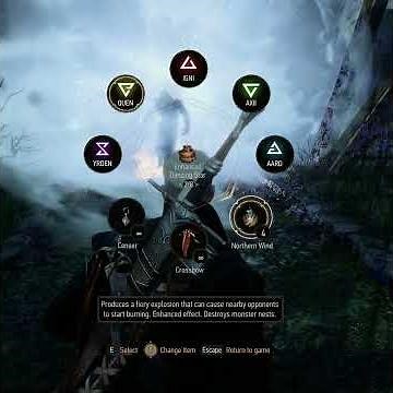 The Caretaker on Death March with Level 6 vs Level 7 (Witcher 3 next gen)